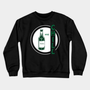 Soju and chill Crewneck Sweatshirt